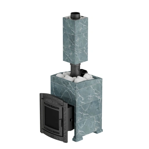 Печь для бани Атмосфера L до 20 м³ в облицовке ПроМеталл