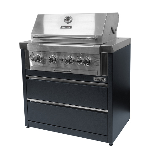 Шкаф c газовым грилем Helios SMART-900 (HS-KU03-SHG900)