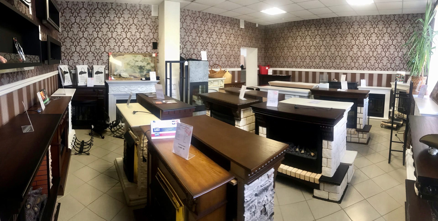 Большое поступление электрокаминов